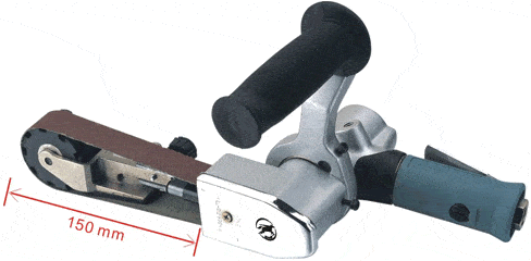 Perslucht bandschuurmachine, 16.000 rpm, bandschuurmachine, pneumatisch